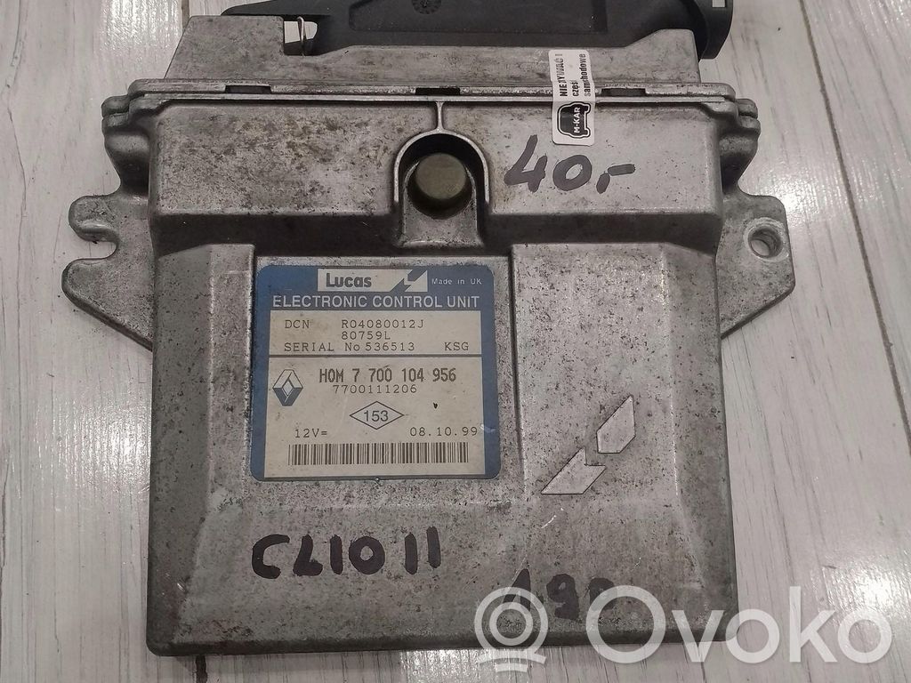 Renault Clio II Engine control unit/module ECU 