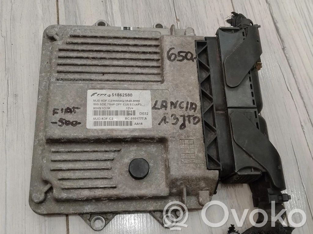 Fiat 500 Engine control unit/module ECU 