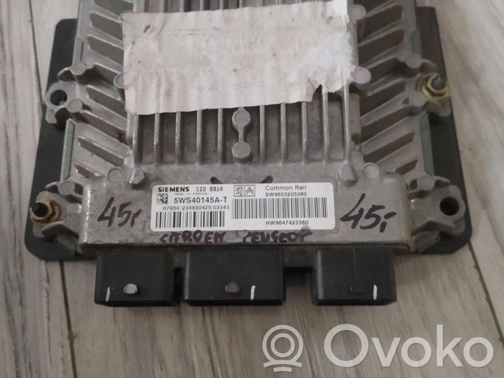 Peugeot 307 Engine control unit/module ECU 
