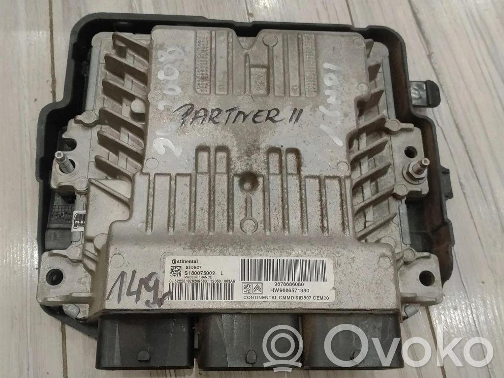 Peugeot Partner Engine control unit/module ECU 