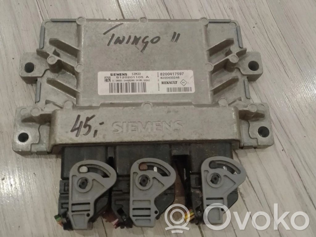 Renault Twingo II Engine control unit/module ECU 
