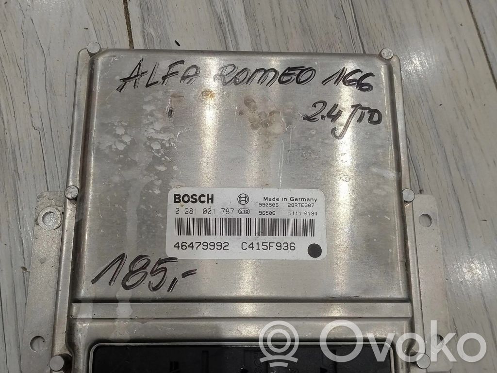 Alfa Romeo 166 Engine control unit/module ECU 