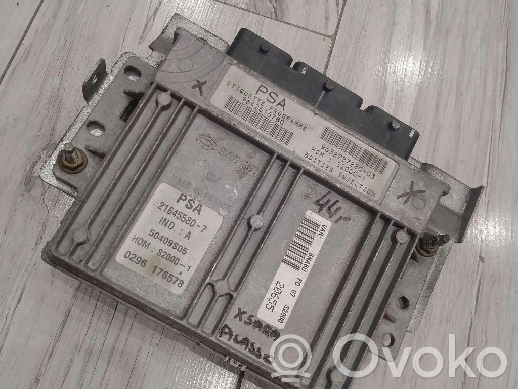 Citroen Xsara Picasso Engine control unit/module ECU 
