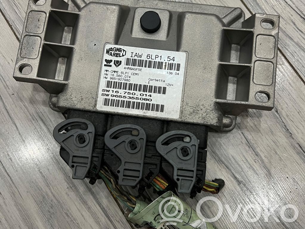 Peugeot 407 Engine control unit/module ECU 