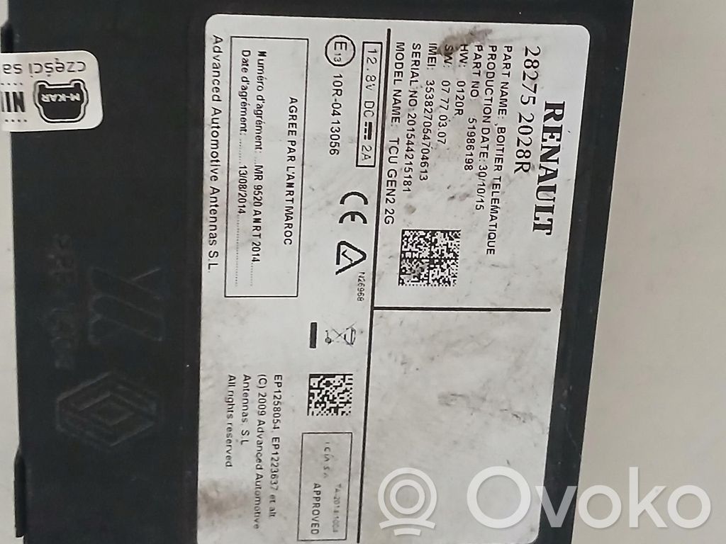 Renault Scenic III -  Grand scenic III Other control units/modules 