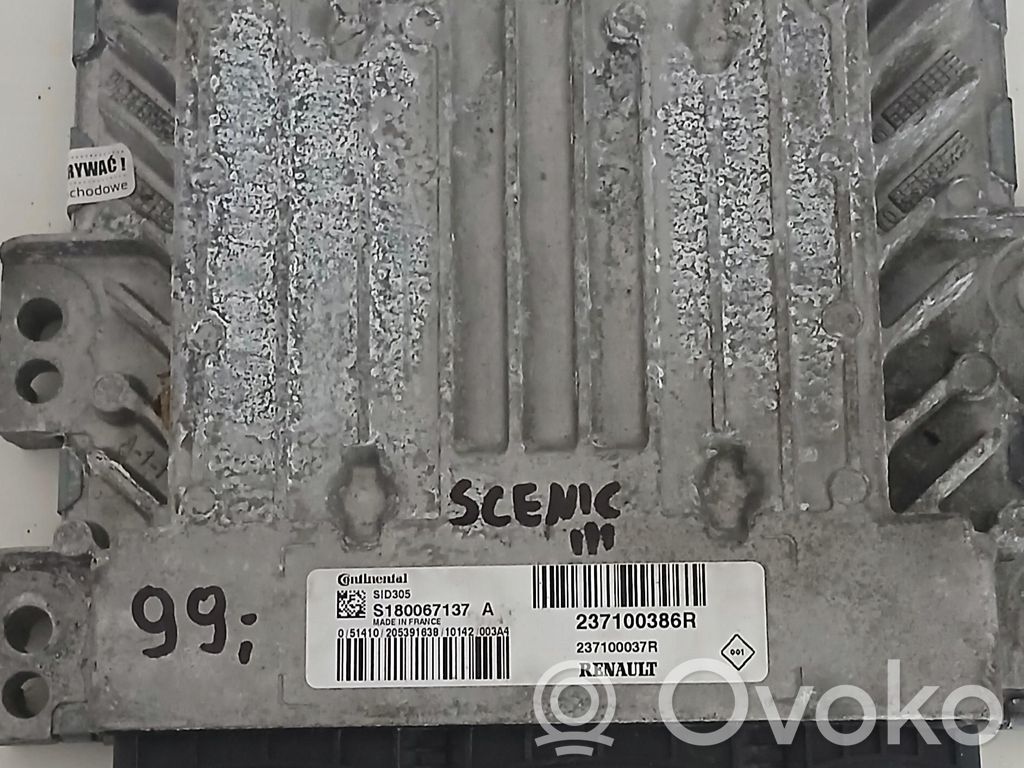 Renault Scenic III -  Grand scenic III Engine control unit/module ECU 