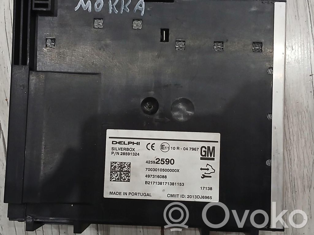 Opel Mokka GPS navigation control unit/module 