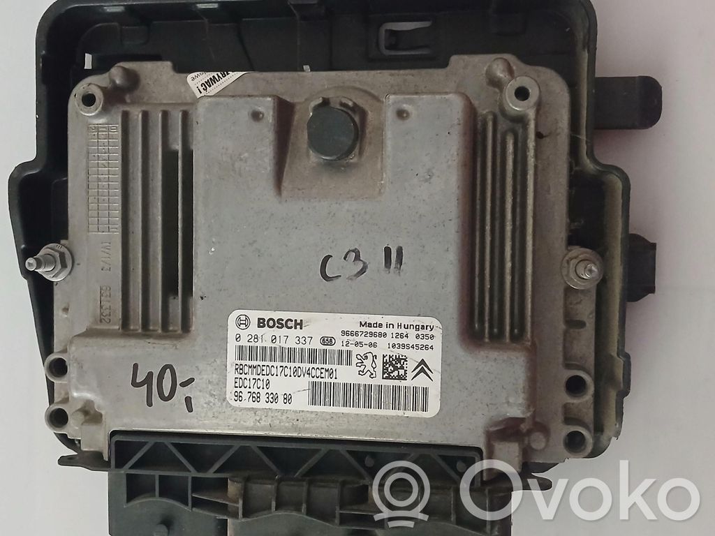 Citroen C3 Engine control unit/module ECU 
