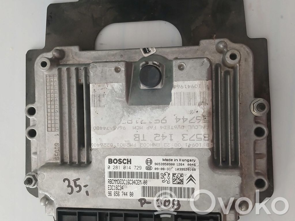 Peugeot 308 Engine control unit/module ECU 