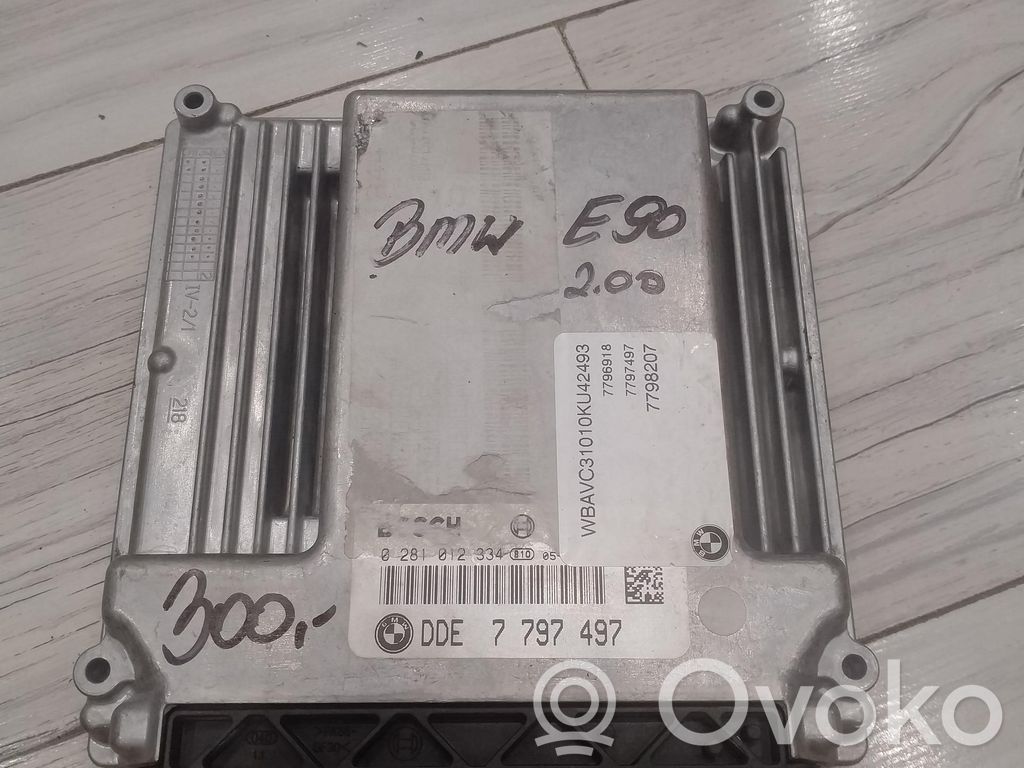 BMW 3 E90 E91 Engine control unit/module ECU 