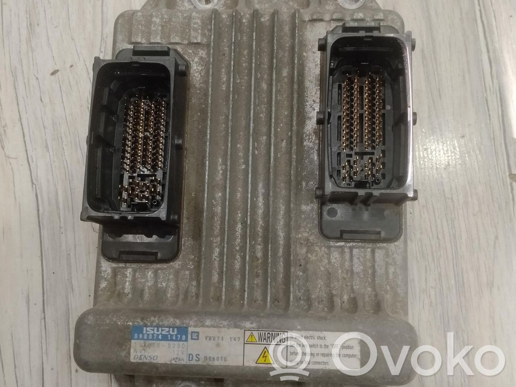 Opel Meriva A Engine control unit/module ECU 