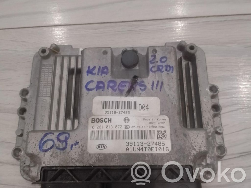 KIA Carens III Engine control unit/module ECU 