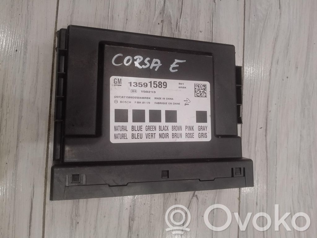 Opel Corsa E Comfort/convenience module 