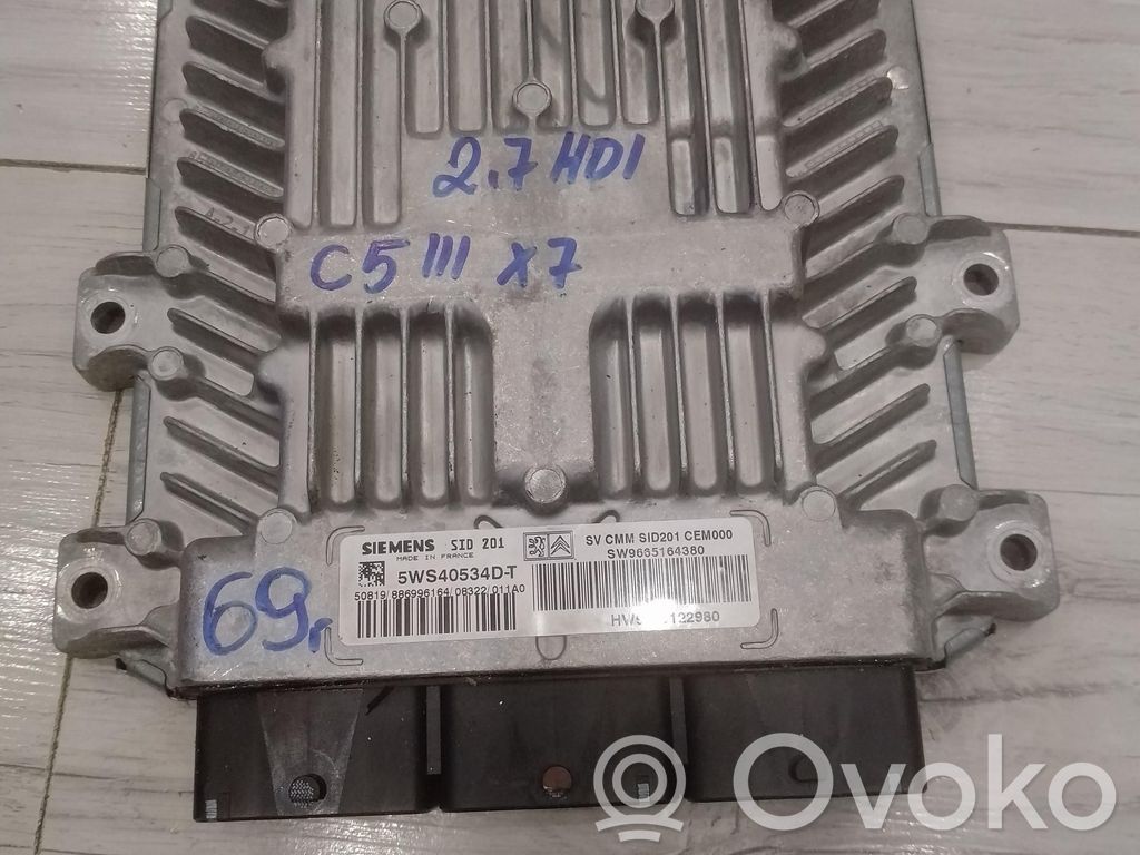Citroen C5 Engine control unit/module ECU 