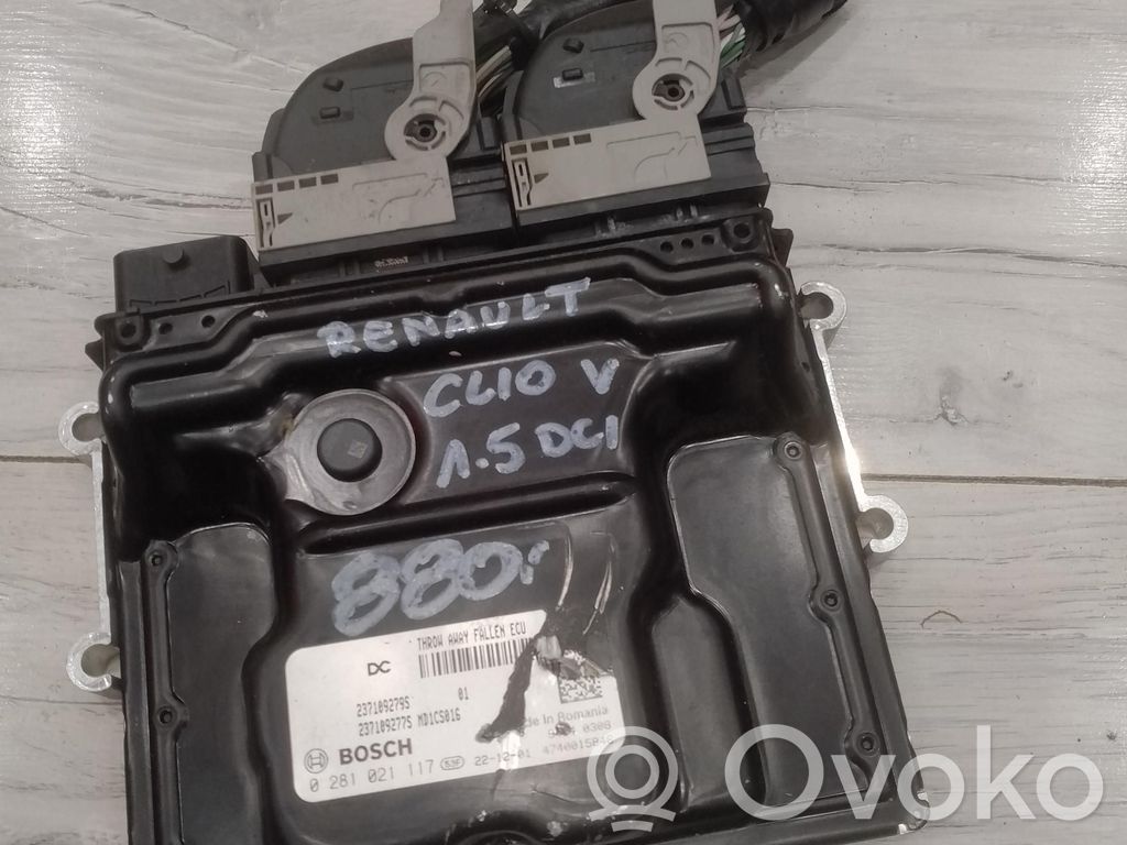 Renault Clio V Engine control unit/module ECU 