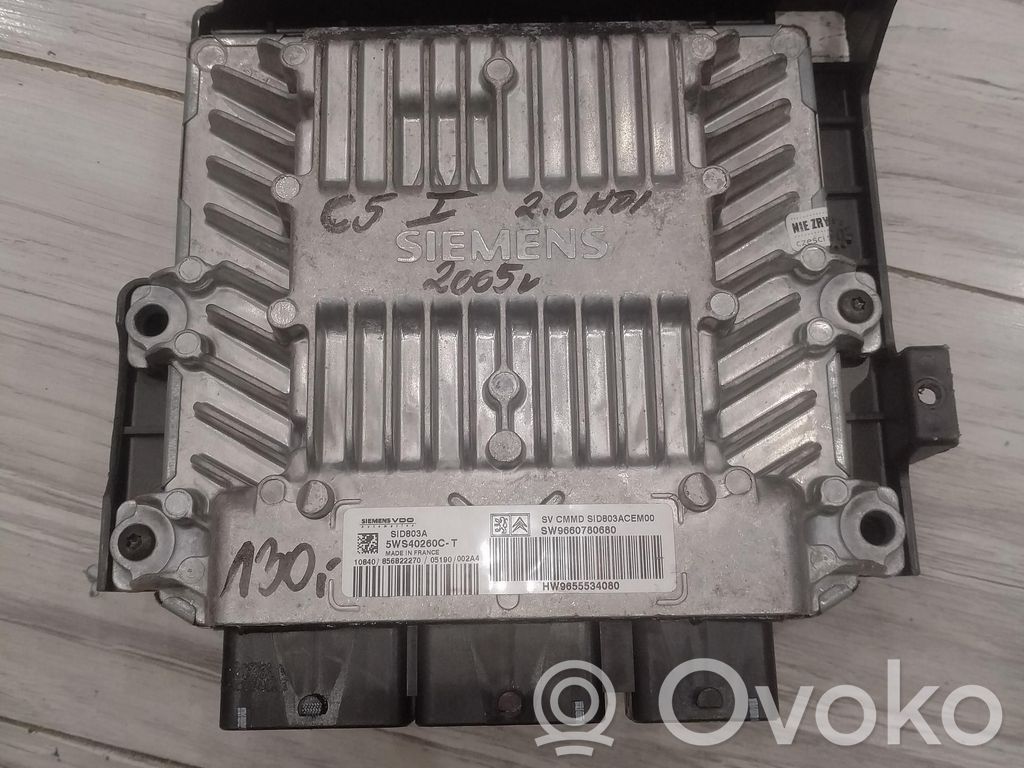 Citroen C5 Engine control unit/module ECU 