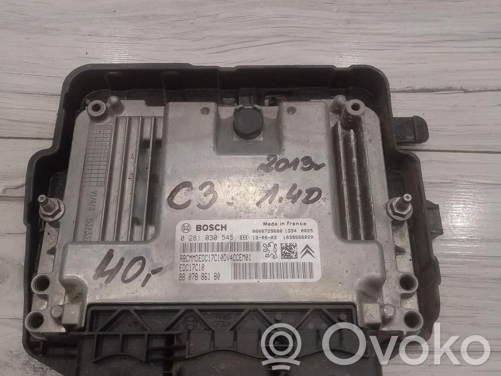 Citroen C3 Engine control unit/module ECU 