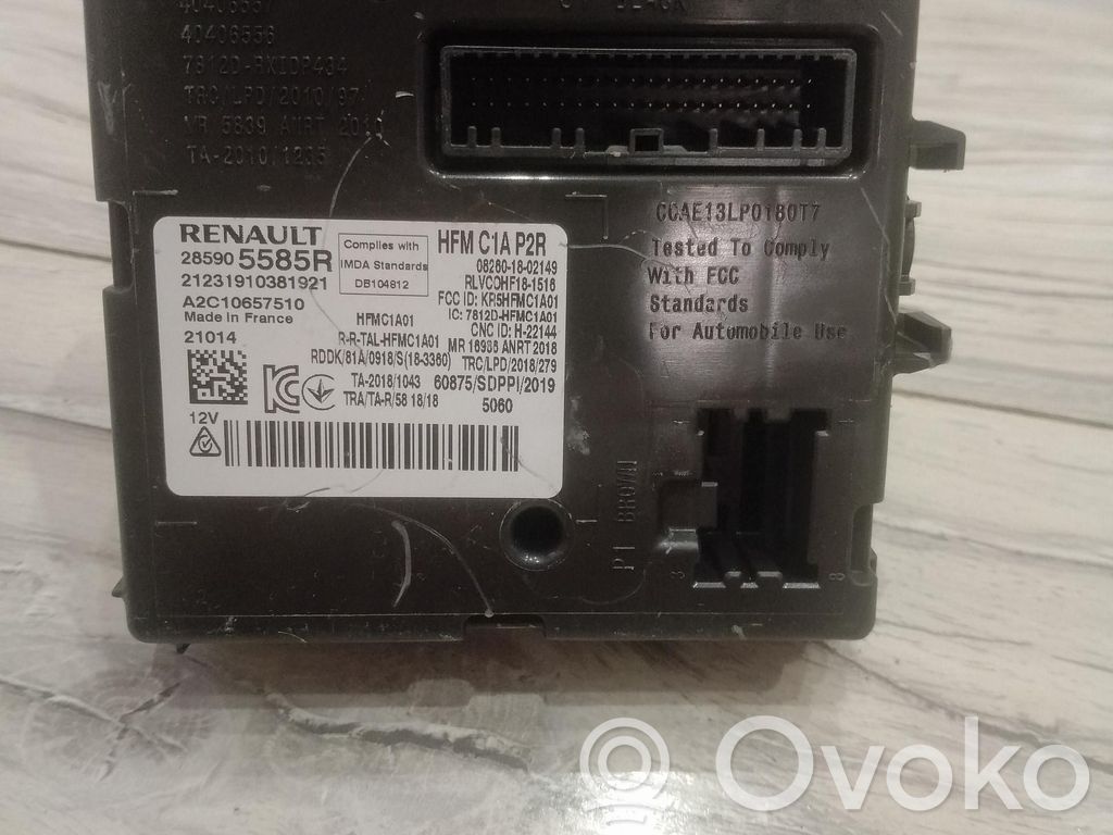 Renault Zoe Ignition key card reader 