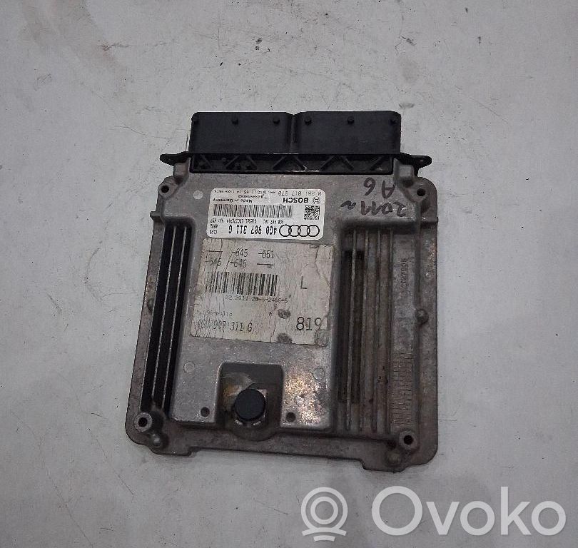 Audi A6 C7 Engine control unit/module ECU 