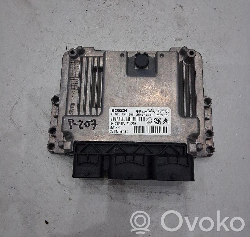 Engine control unit/module ECU   9664738780,9664738780