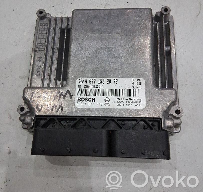 Mercedes-Benz E W211 Engine control unit/module ECU 