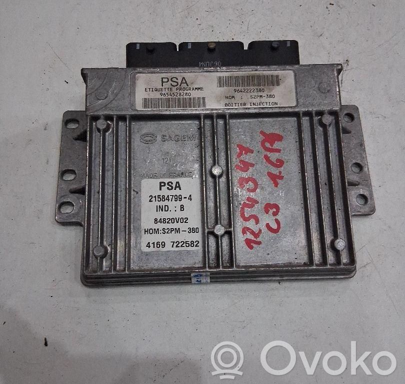 Citroen C3 Engine control unit/module ECU 