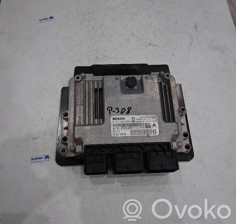 Peugeot 308 Centralina/modulo motore ECU 
