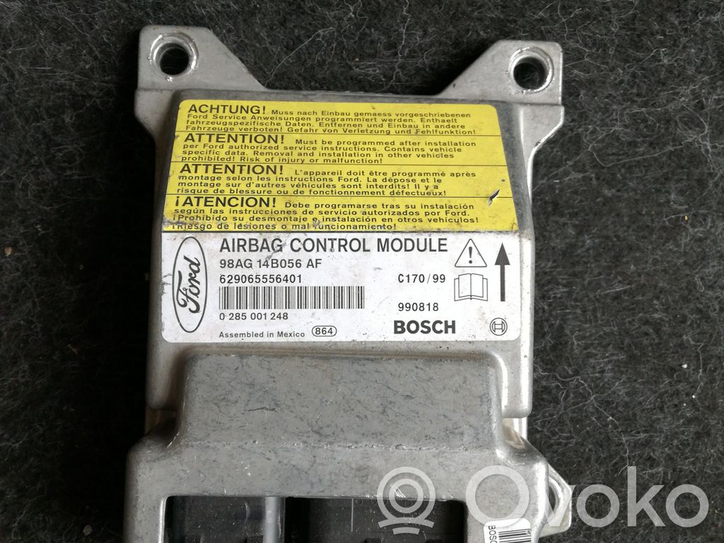 Airbag control unit/module   14B056AF