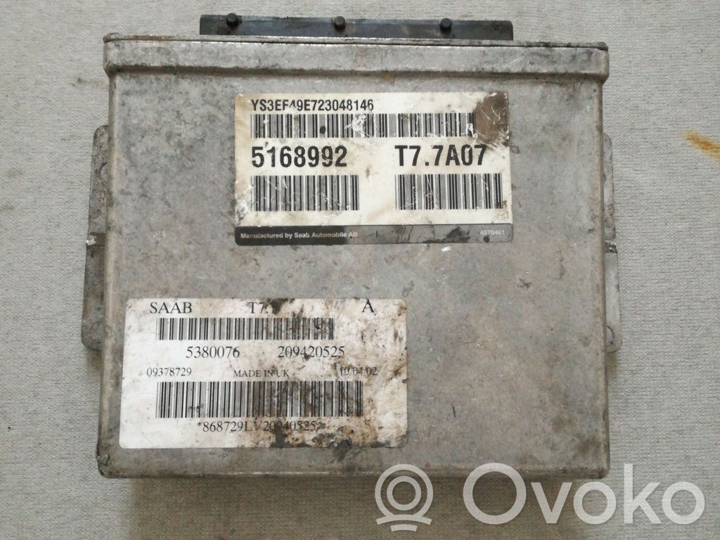 Saab 9-5 Engine control unit/module 