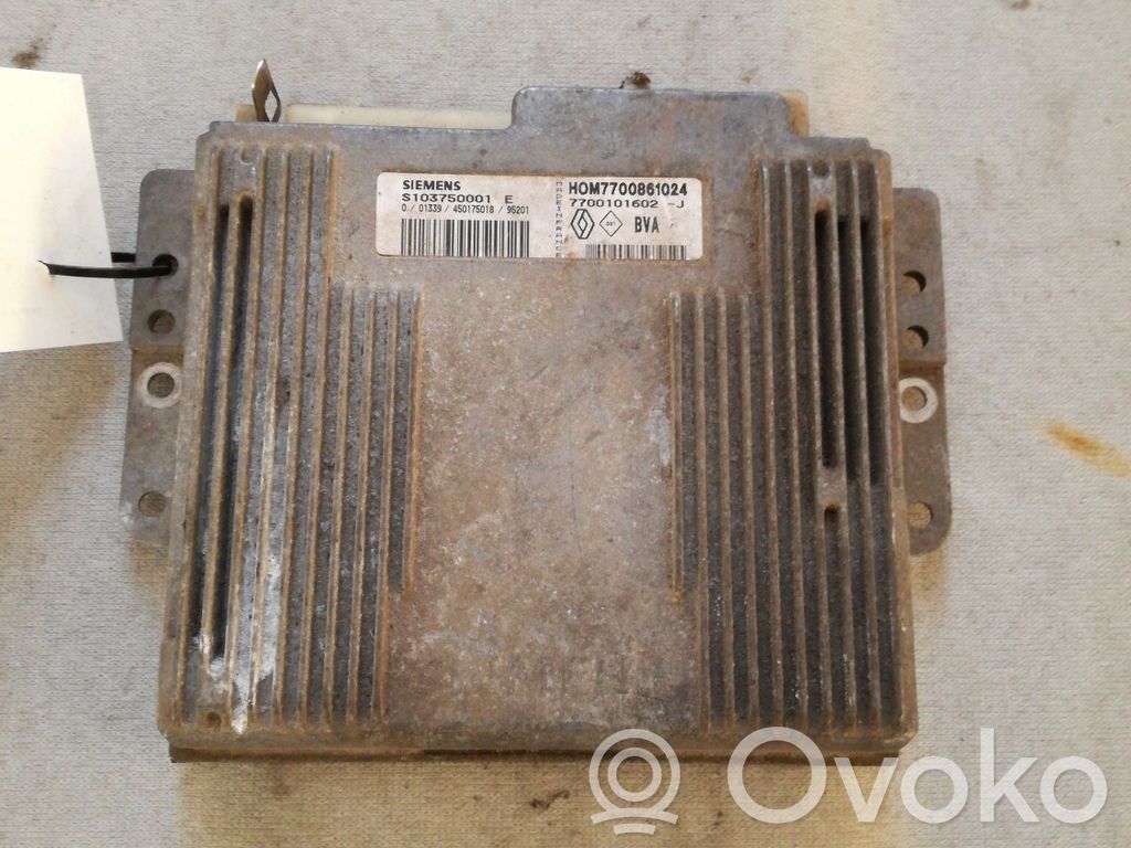 Engine control unit/module   7700101602