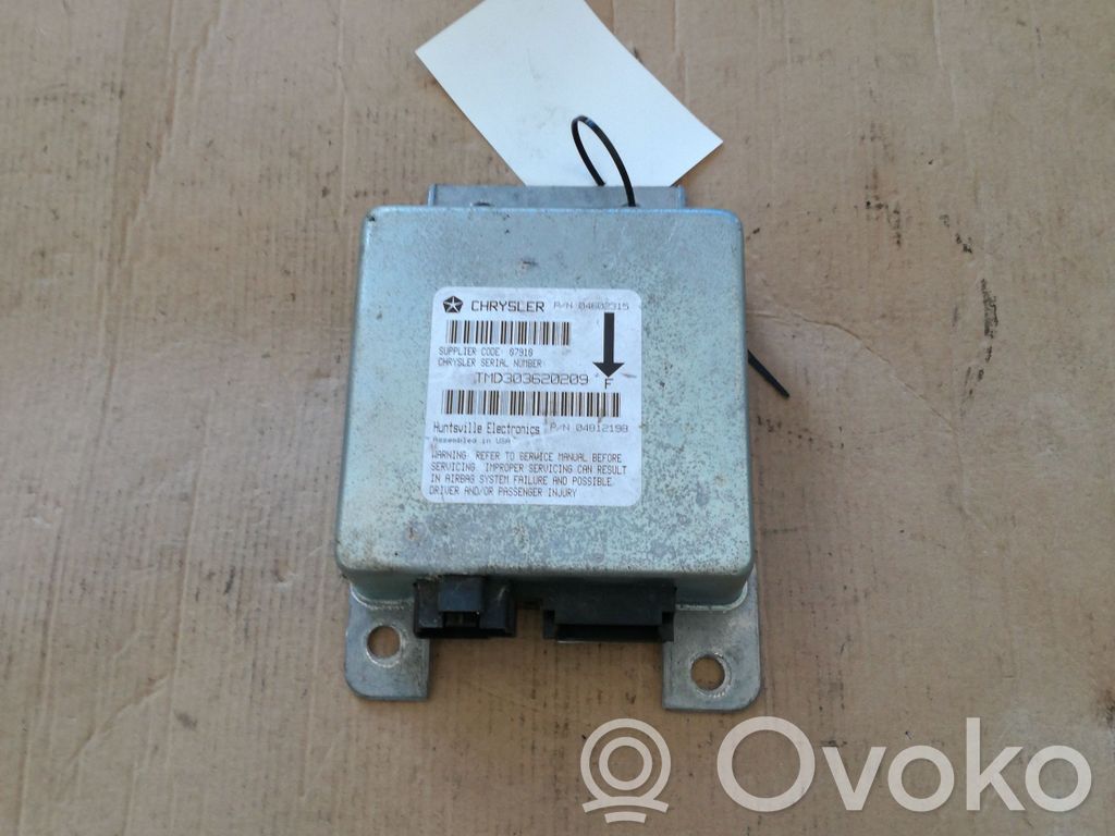 Chrysler Stratus Airbag control unit/module 