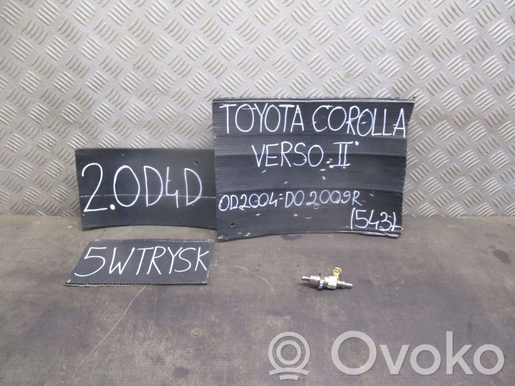 Toyota Corolla Verso AR10 Wtryskiwacz paliwa 