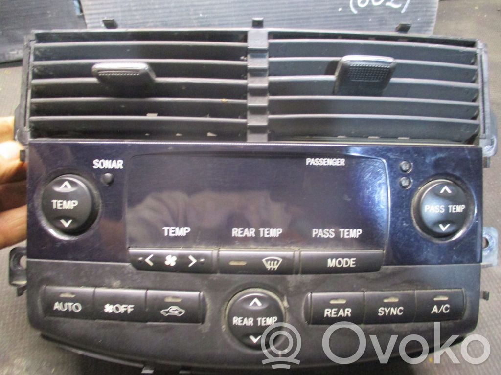 Toyota Avensis T250 Climate control unit 