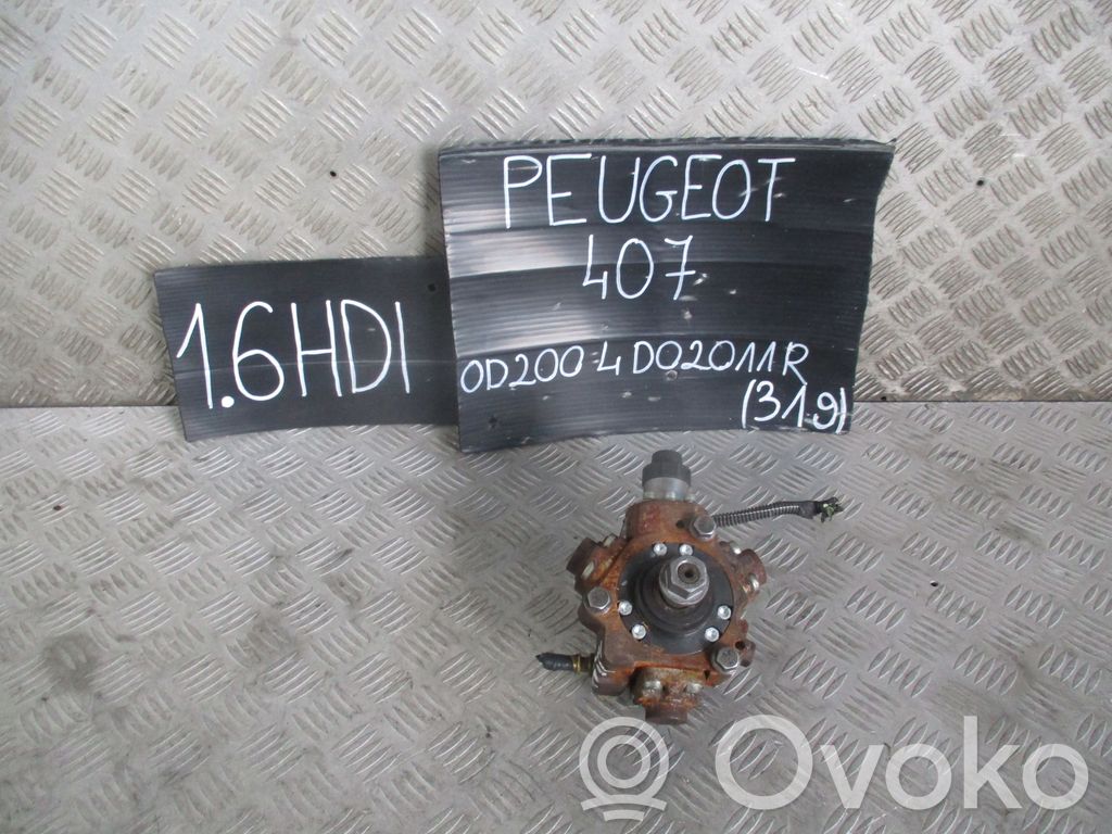 Citroen Berlingo Fuel injection high pressure pump 
