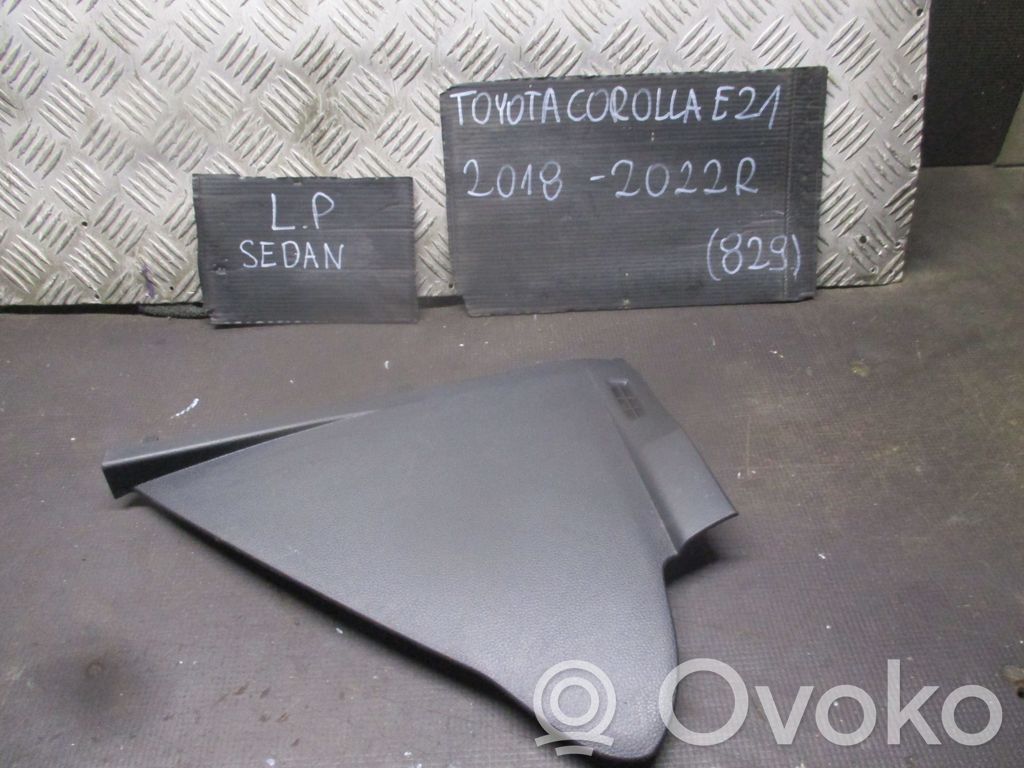 Toyota Corolla E210 E21 Garniture d'extrémité latérale du tableau de bord 