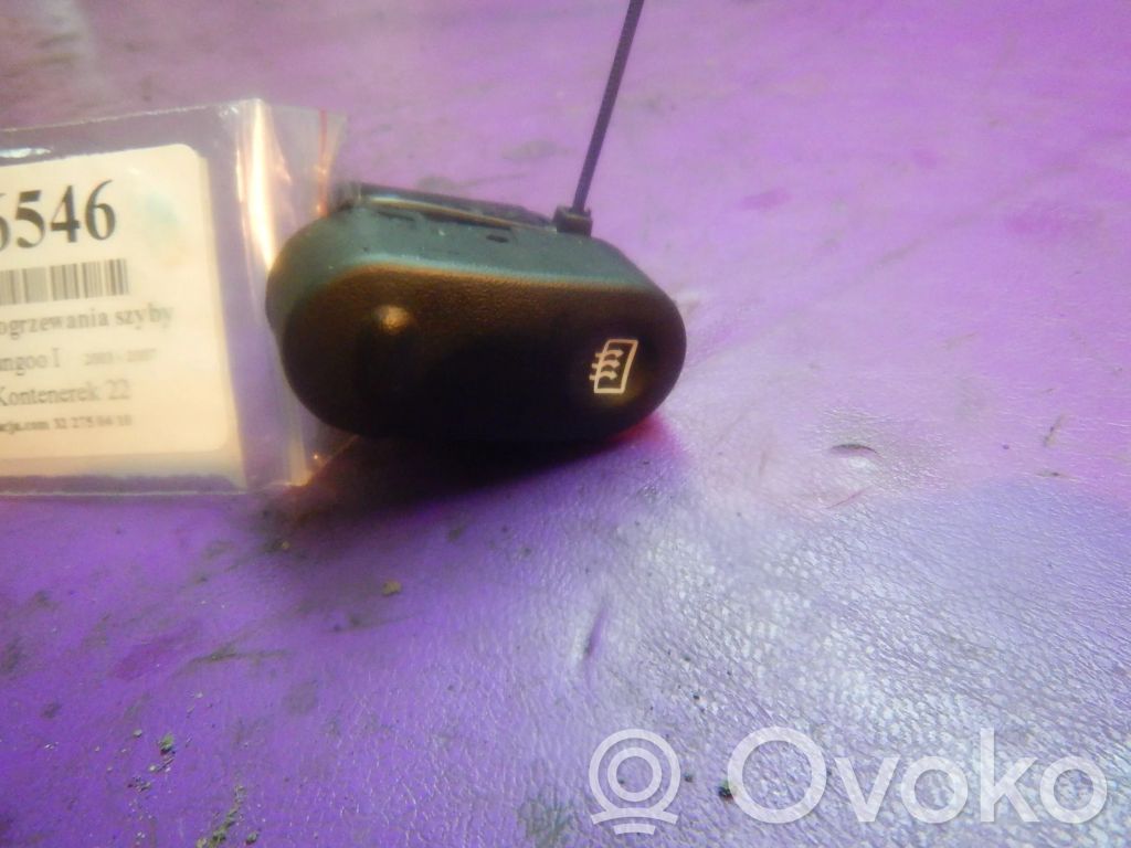 Renault Kangoo I Windscreen/window heater switch 
