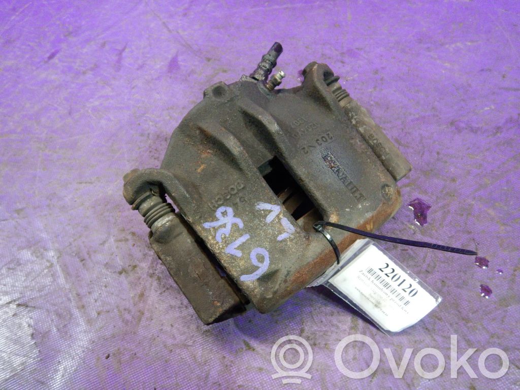 Renault Megane II Zacisk hamulcowy przedni 
