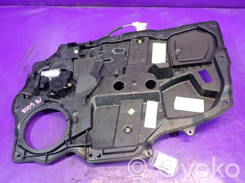 Mazda 323 F Front door window regulator with motor 