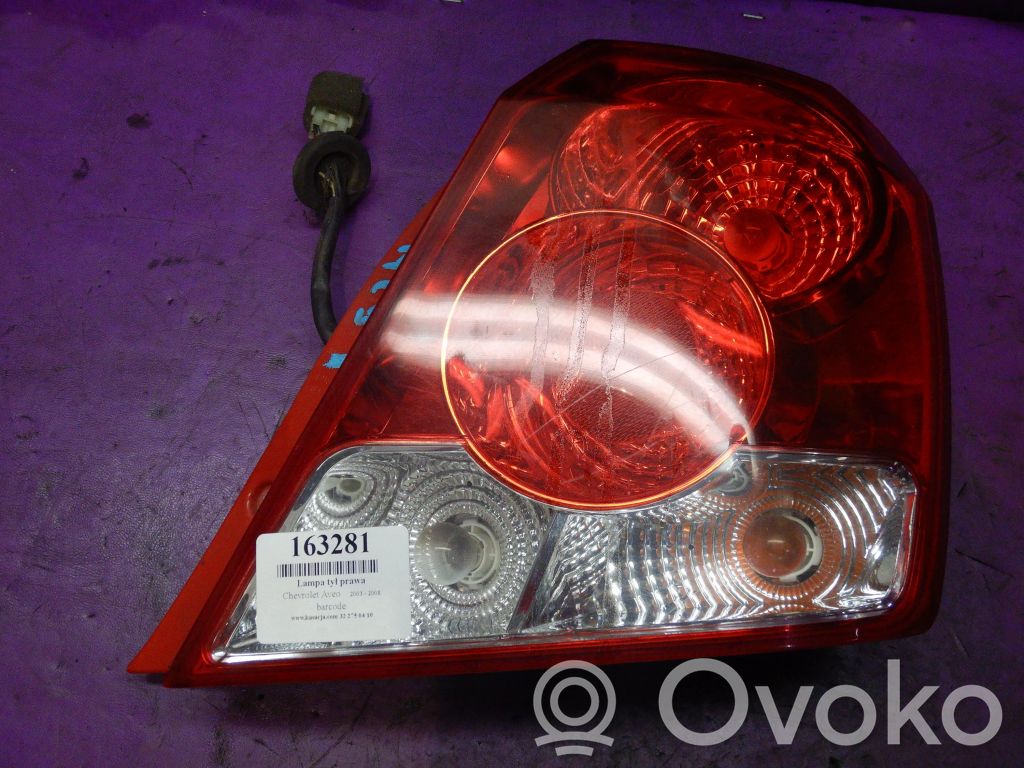 Chevrolet Aveo Lampă spate în caroserie