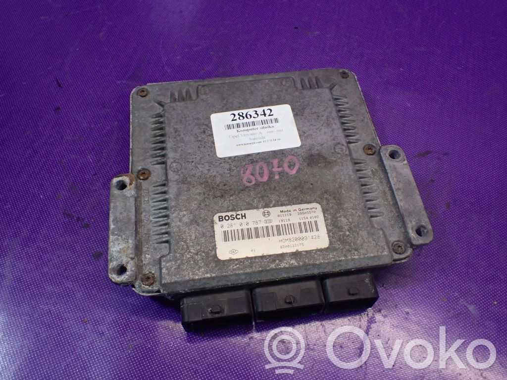 Opel Movano A Engine control unit/module ECU 