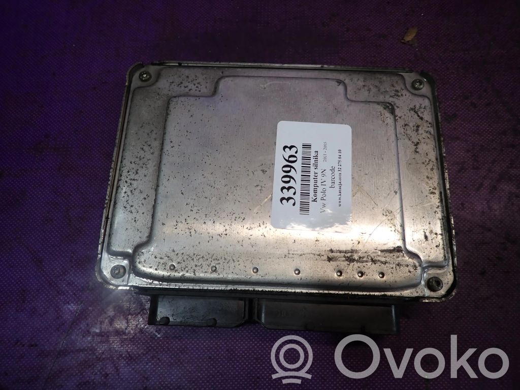 Volkswagen Polo Unitate control motor/modul ECU 