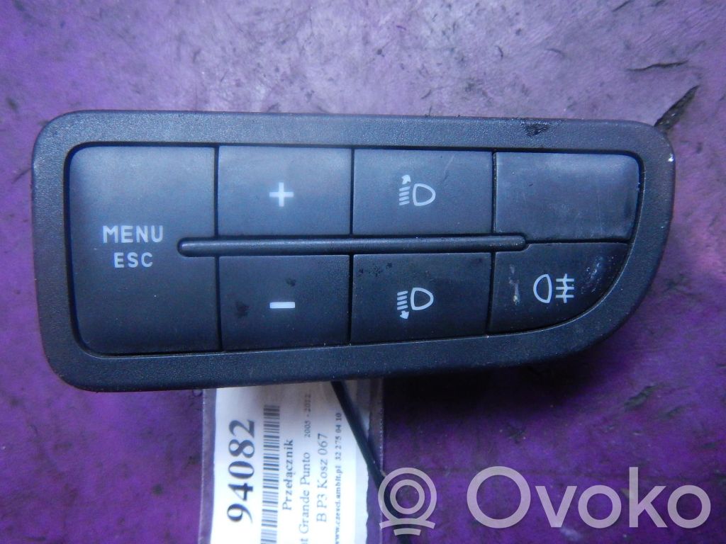 Fiat Punto (199) Comutator ștergătoare faruri 