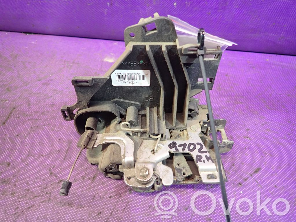 Skoda Fabia Mk2 (5J) Takaoven lukko 