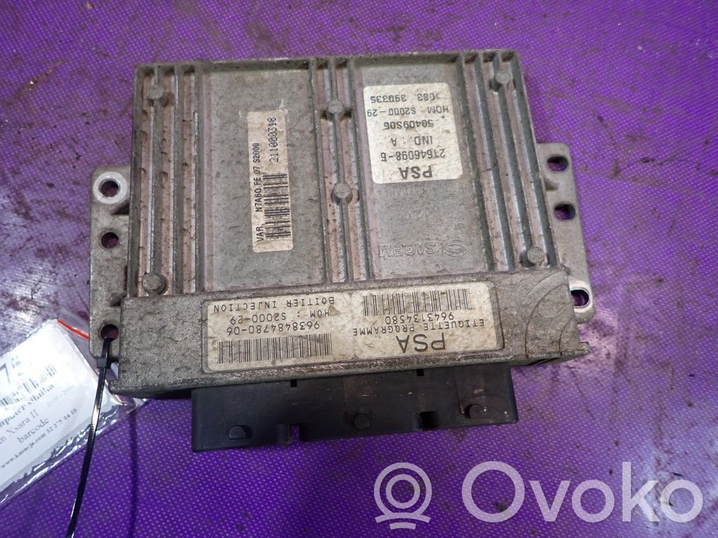 Citroen Xsara Picasso Engine control unit/module ECU 