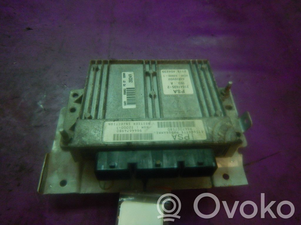 Citroen Xsara Picasso Unité de commande, module ECU de moteur