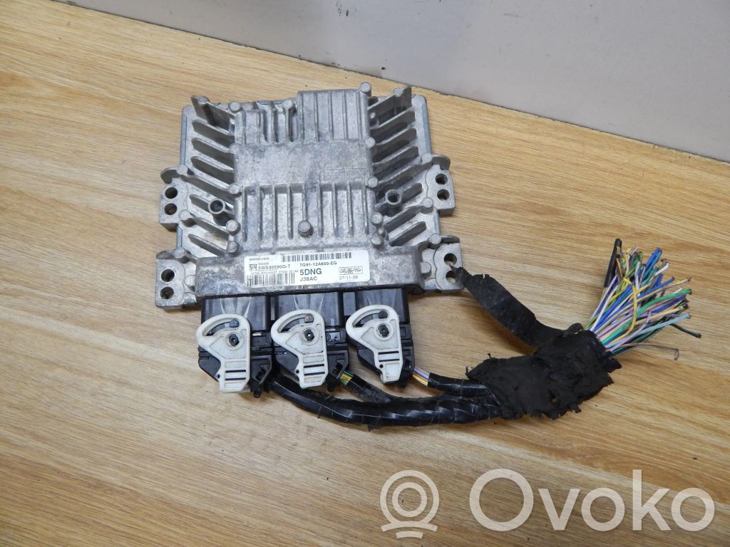 Engine control unit/module   7G9112A650EG,5DNG,5WS40590GT