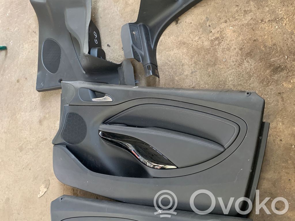 Front door card panel trim