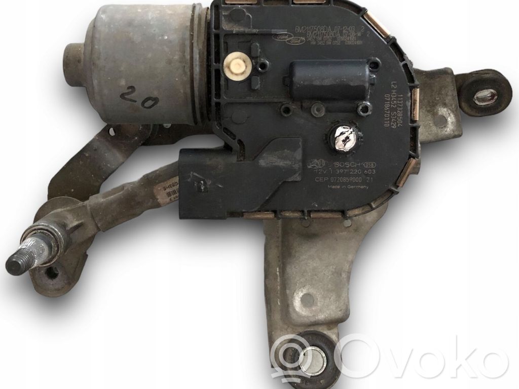 Ford S-MAX Mechanizm i silniczek wycieraczek szyby przedniej / czołowej 