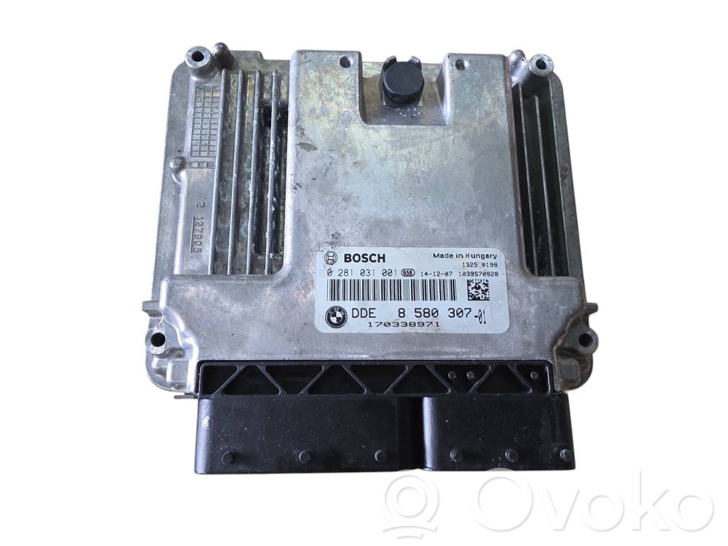 Unidad de control/módulo del motor   8580307XX,8580307