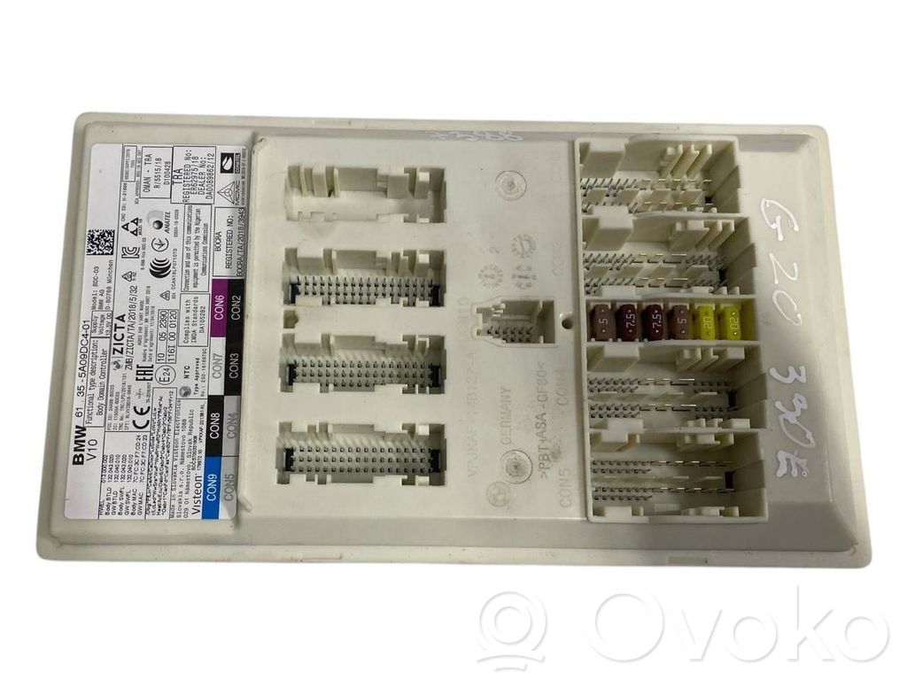 BMW 3 G20 G21 Moduł / Sterownik komfortu 